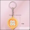 Key Rings Jewelry Kawaii Emation Food Steamers Keychains Bag Pendant Mti Styles Keychain Charms Straps Car Drop Delivery 2021 Dongt