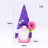 Fleur Gnome Pâques fête des mères Gnomes cadeau décoration de la maison mignon créatif sans visage poupée fête Festival décors