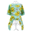 Dog Apparel Pet Clothes Soft Puppy Pajamas Printing Outfits Clothing For Small Dogs T Shirts Spring Yorkies Chihuahua