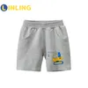 LINLING High Quality Cotton Shorts Children Summer Thin Beach Pants Kids Trousers Boys Sports Clothes 2-10Y Child Clothing P98 210308
