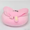 Wholesale 7 Colors Lovely Colorful Embroidered Pillows Cartoon Stuffed Plush Animal Hat Cushion With U Shaped Heat Neck Pillows XDH0725 T03