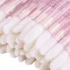 Makeup Brushes 500 Disposable Lip Brushes Crystal Powder-filled Lipstick Applicator Gloss Stick Pink269s