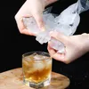 Wedding Party Supply Disposable Ice Cube Bags Stackable Easy Release Mold Trays, Self-Seal Freezing Maker Cold Ice Pack Cooler Bag