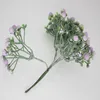 Simulation de fleur en plastique, 6 branches/bouquet, petite boule de mousse, fruits, accessoires de bricolage, boîte-cadeau, matériel de décoration, petites fleurs