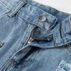 S-5XL vintage gescheurde holle shorts vrouwen hoge taille sexy vrouwelijke mode casual jeans denim 210601