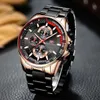 Luxury Brand Mini Focus 0218G MENS Quartz Chronograph Wrist Watch 247p