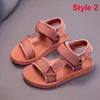 Sandals 2022 Summer Boys Casual Children Kids Shoes Rubber School Breathable Open ToeBoy Beach