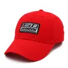 Chodźmy Brandon Red Baseball Cap Sun Bawełna Kapelusz Wiosna Lato Jesień Zimowe Czapki ZZB1431