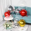 Party Decoration 10/18/18 / 22Inch 4D Round Aluminium Film Golden Silver Balloons Metal Foil Bobo Födelsedag Decor