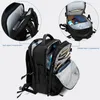 Outdoor Bags 17in Multifunctional Waterproof Backpack Oxford Cloth Material Large Capacity USB Charging Travel Sports Bag With Rain Cover