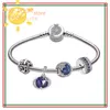 Best ing Pandora 100% argento sterling 925 moda di lusso catena del serpente braccialetto di fascino perline ciondolo gioielli fai da te per le donne