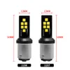 1156 1157 7440 P21W 3030 12 Frein Reverse Strobobe Strobe Styling Auto Accessoires Auto Turn Signal Ampoules Plaque d'immobilisation