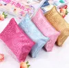 HOt sell Cosmetic Bags For Women MakeUp Pouch Solid Make Up Bag Clutch Hanging Toiletries Travel Kit Jewelry Organizer Holder Casual Purse