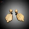 Halsband örhängen set yulaili elegant lyxsmycken design mode guld fylld hänge för kvinnor