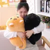 創造的な脂肪張りのぬいぐるみキャットのおもちゃかわいいぬいぐるみ猫の枕バッククッションカワイイ猫の柔らかいぬいぐるみ人形子供子供の女の子ギフトQ0727