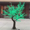 Decorazioni natalizie Tronco d'albero naturale LED Fiore di ciliegio artificiale Luce 1,5 m ~ 2,5 m Altezza 110/220 V Uso esterno antipioggia