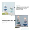 Décor Home & Garden Candle Holders 1Pc Mediterranean Style Stone Candleholder Tabletop Candlestick Decor Crafts Drop Delivery 2021 Hb9Ew