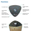 Adin Vibração Bluetooth Speaker 36w Metal Sem Fio NFC Estéreo 3D Surround Touch Touch Subwoofer Surwoofer Phone