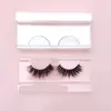 Falska ögonfransar Partihandel Paper Eyelash Packaging Boxes Lash Box för 10mm-25mm Mink Case Bulk