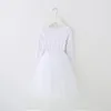 Girls Long Sleeved Tulle Skirts Tutu Princess Dresses Kids Designer Clothes Ins Ball Gown A-line Dress Dance Party Elegant Dress YL314