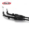 Arashi para Yamaha MT-09 / FZ-09 2014 - 2017 2015 2016 Clutch Throttle Cables Cables Líneas Negro