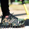 Outdoor Unzerstörbare Schuhe Männer Sicherheitsschuhe Camouflage Military Stiefel Anti-punktion Arbeit Schuhe Stahl Kappe Industrielle Männlich