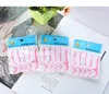 25pcs/set Plastic Toothpick Dental Floss Stick Dental Floss Cleaning Accessories Tool Opp Bag Pack DHL Free shipping