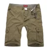 Plus w rozmiarze 2946 Leisure Mens Summer Shorts Bawełna Wysokiej jakości męskie czarne krótkie spodnie Bermuda Krótkie spodnie z kieszeniami T200512