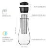 Soulhand 1500 ml espresso maker Cold Brew Iced Coffee Use Filter Coffeeetea Pot Ice Drip Glass Pots 2203017065392
