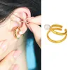 Stud Pearl Earclip No Ear Hole Small Hanging Retro Earbone Clip Female Fashion Earrings Simple Summer