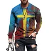 Cross Pattern Mens Bluzy Gotyckie Koszule Moda Drukowanie Chłopcy Hiphop Swetry Kolorowe Trackshirts Bluza