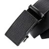 Cinture Cintura da uomo in pelle PU Fibbia automatica Resistente ai graffi Casual