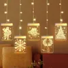 luces de navidad santa claus