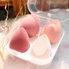 Make Up Eggs 4 uppsättningar av sminkverktyg torrt och vått svamppulver puff9548416