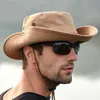 Cappello da pescatore maschio pieghevole Cappello anti UV Protezione collo viso Cappello impermeabile traspirante esterno Regolabile rimovibile unisex VT1444
