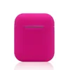 Apple Airpods için Ucuz Yumuşak Silikon Kılıfları 1/2 Koruyucu Kılıf Bluetooth Kablosuz Kulaklık Kapağı Şarj Kutusu Çantaları
