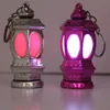 Ficklampor facklor 40st Muslim Ramadan Lantern Key Chain Ring Pendants Charm med LED Light2614773