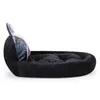 Sofá -cama de bulldog francês Benepraw 3D Cão de cama lavável para luxuos