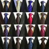 Бисером, пряди 8 см мужчин шелковые галстуки мода мужские шеи галстуки ручной работы свадебные галстуки деловые галстуки Англия Пейсли галстука полосы плед точек галстук