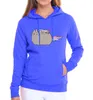 pullover simpatico cartone animato da donna casual manica lunga hip-hop con cappuccio nero blu marca abbigliamento harajuku felpa autunno inverno 201030