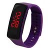 Colorful Sport LED Watches Candy Jelly Men Women Silicone Rubber LED Screen Digital Watch Bracelet Band Wristwatch 2021