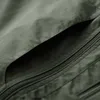 メンズウインドブレーカージャケット秋防水ミリタリーフード付き防水ウインドブレーカーカジュアルコート男性服スプリングジャケット男性210819