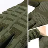 Multicam Vollfinger-Handschuhe, taktischer Handschuh, Airsoft, Armee, Militär, Fahrrad, Radfahren, Fahren, Jagd, Wandern, Sport, Fitnessstudio, lange Fäustlinge, Herren H1022