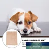 Kennels Pens Pet Dog Cat Warm Soft Long Plush Sleep Manta Mat Bed Nest Pad Cojín