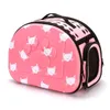 Pet Carres de Gato Portátil Dobrável Respirável Pet Backpack Eva Cat Bag