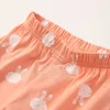 Summer Casual 2 3 4-10 Years Old Children Kids Korean Style Fashion Cotton Print Lantern Sports Beach Shorts For Girl Baby 210701