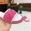 Deluxe slippers flower box designer high quality sandals for men and women animal summer cool slippery fashion wide flat