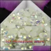 Rhinestones Loose Beads Jewelry 2500Pcs/Bag Ss20 5Mm 7 Color Jelly Ab Resin Crystal Flatback Super Glitter Nail Art Strass Wedding Decoratio