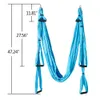 6 Handles Anti-gravity Yoga Hammock Flying Swing Hanging Belt Exercises Device 210T Parachute Fabric Hammock High Strength Q0219