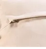 ナチュラルベージュの白いシープスキンファーバッククッションシングルサイドファーデコレーションラムシープファーピロースローコアセールス201009